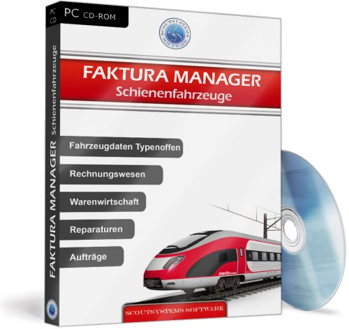 Faktura Schienenfahrzeuge Werkstatt Software